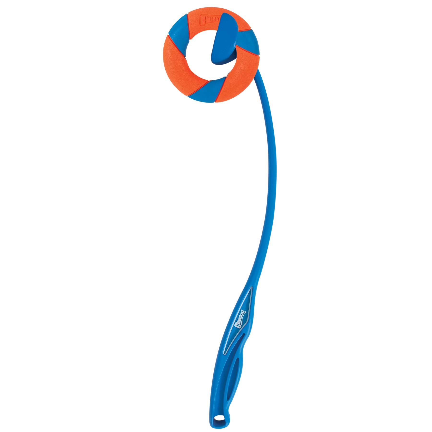 Chuckit! Ring Chaser Dog Ball Launcher Dog Toy Set 22 Inch Length with 4.5 Inch Dog Ball Ring