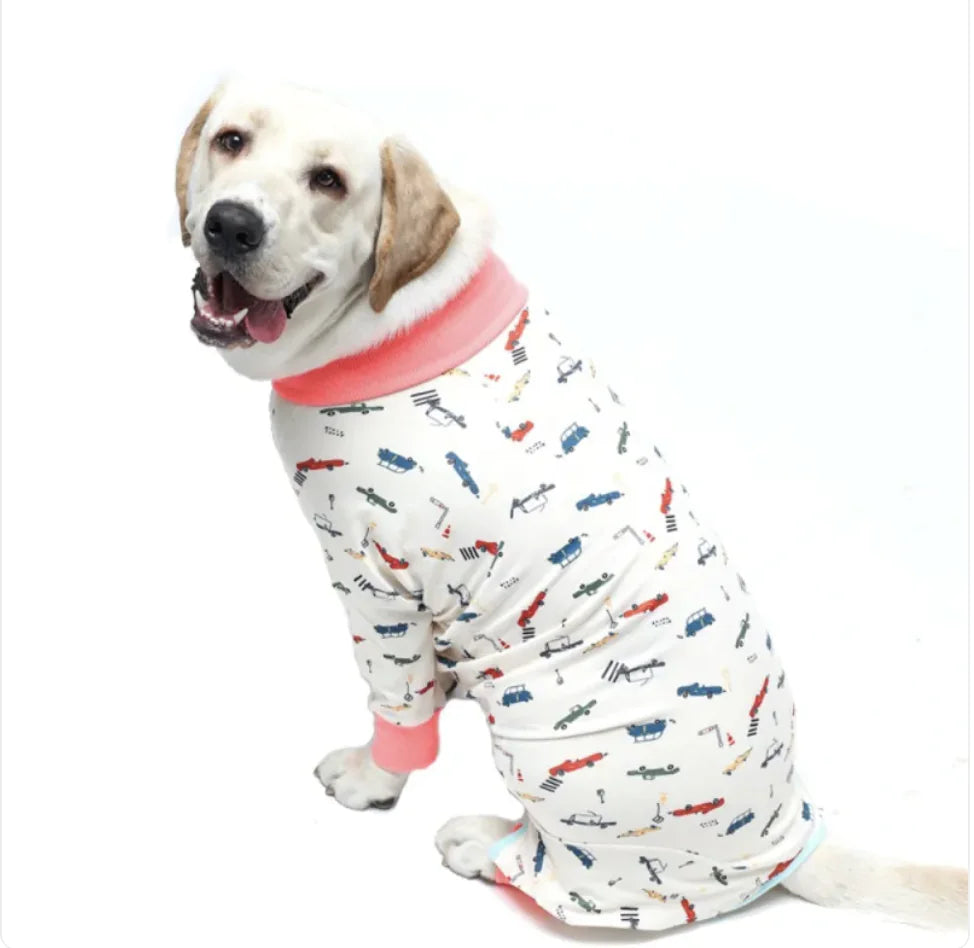 Pet Pajama Four-Legged Suit