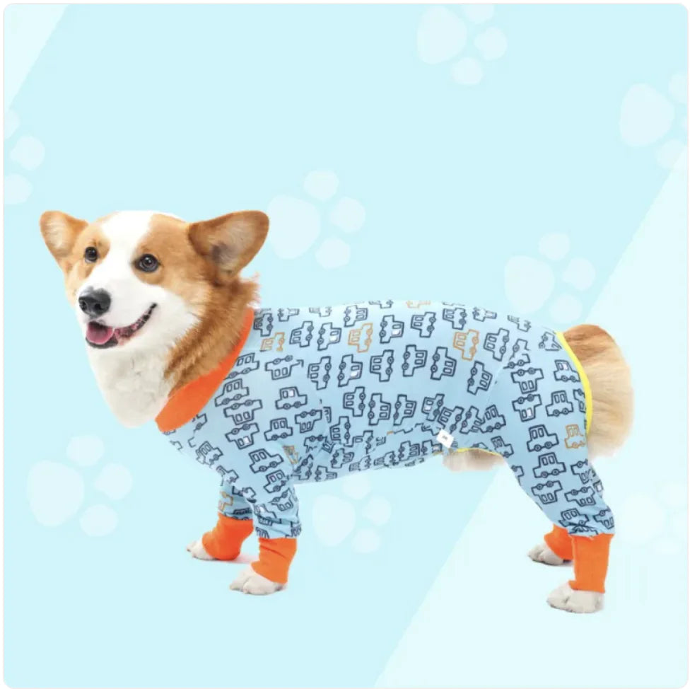 Pet Pajama Four-Legged Suit