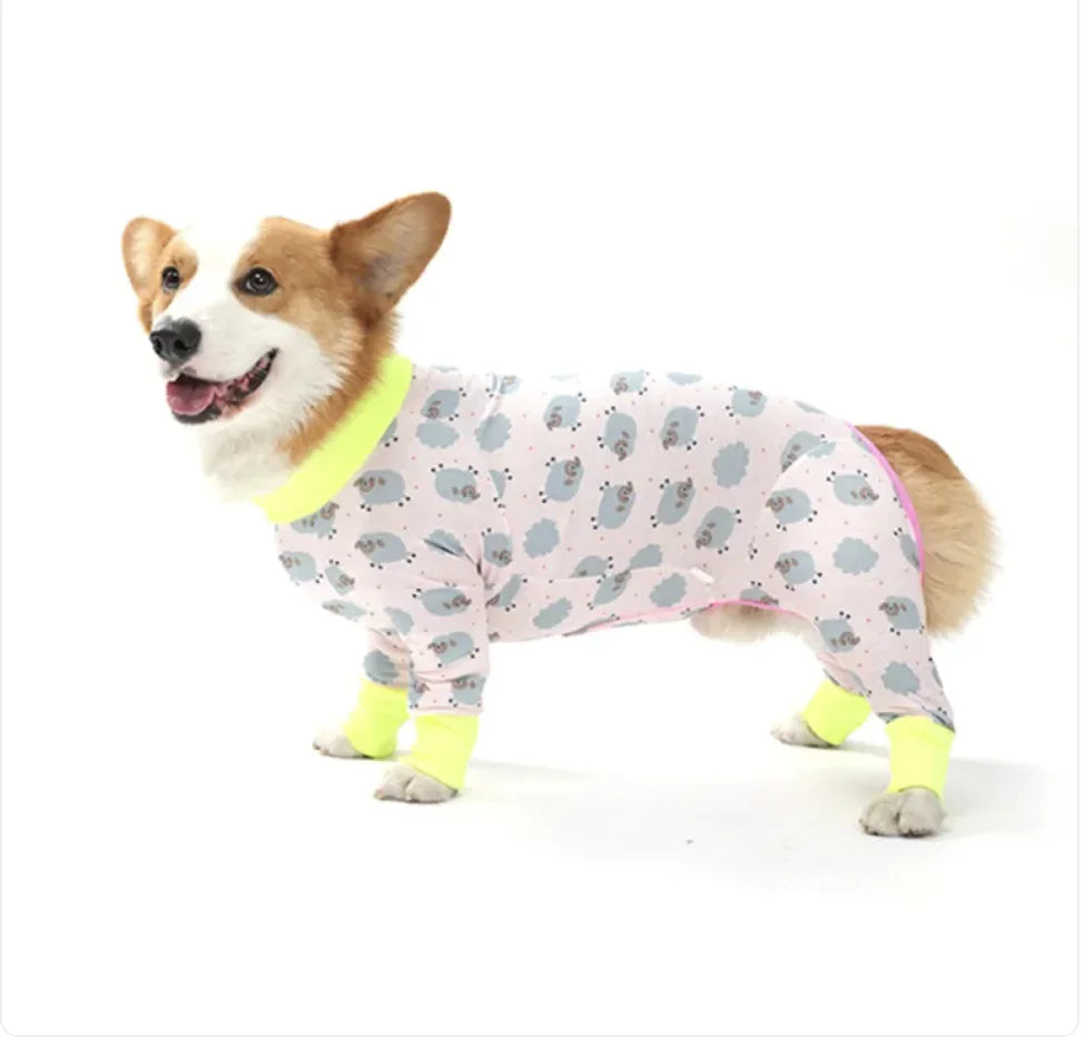 Pet Pajama Four-Legged Suit
