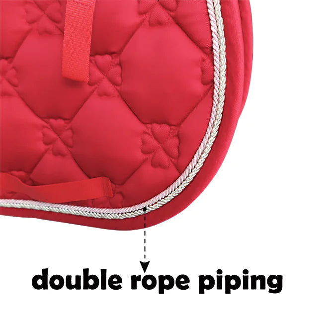 Horse Saddle Pad, Sweat Pad. Inner Honeycomb Check Cotton Cloth