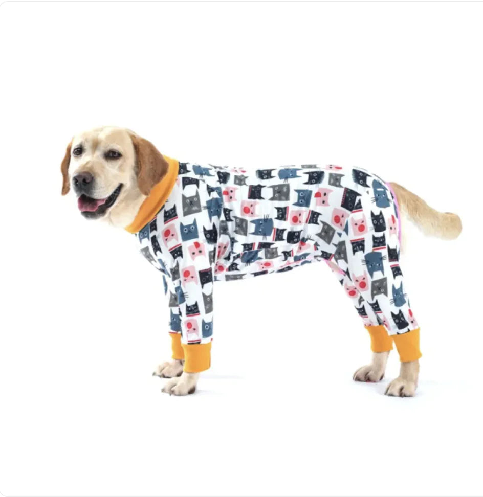 Pet Pajama Four-Legged Suit