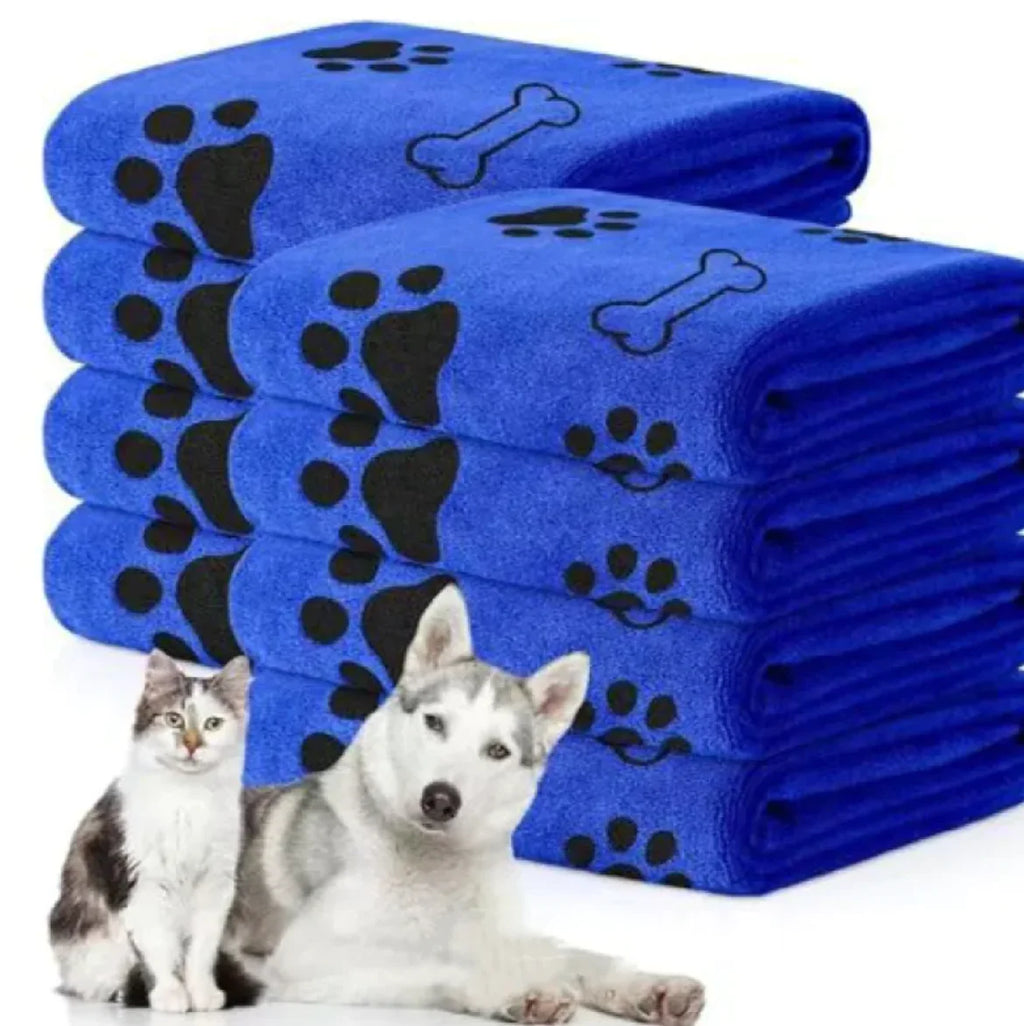 Luxury Microfiber Bath Dog and Puppy Towel