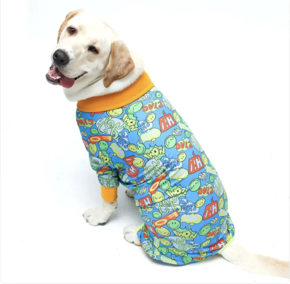 Pet Pajama Four-Legged Suit