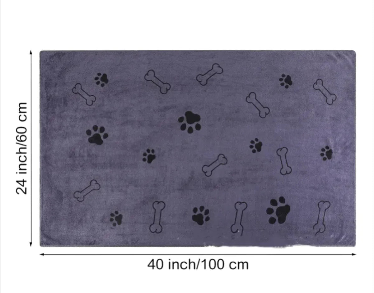 Luxury Microfiber Bath Dog and Puppy Towel