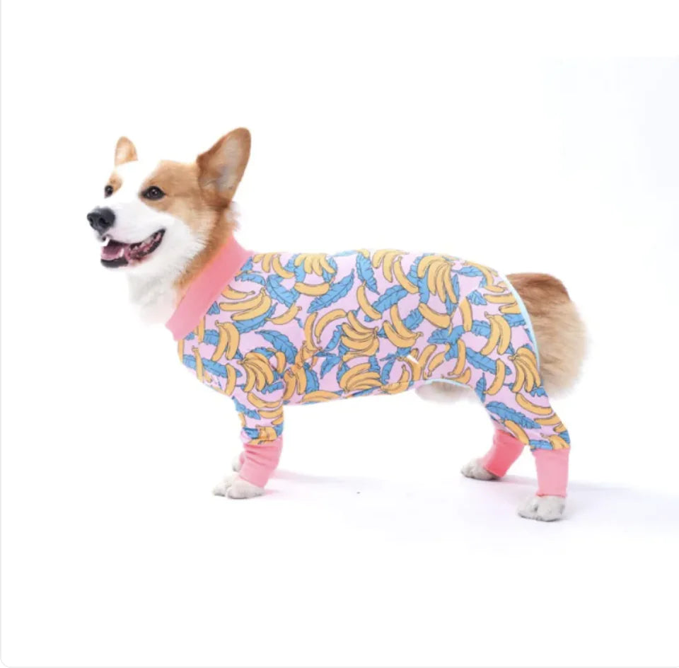 Pet Pajama Four-Legged Suit