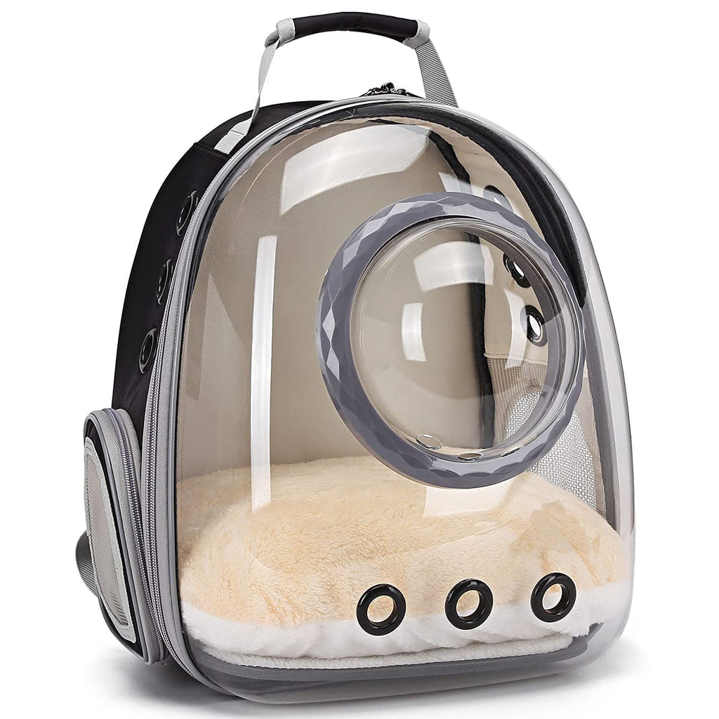 Bubble Cat Carrier Backpack Transparent Pet Carrier Backpack for Small Puppy and Bunny Space Capsule Bubble Cat Backpack Carrier Airline Approved Waterproof Green Pet Backpack for Small Dog