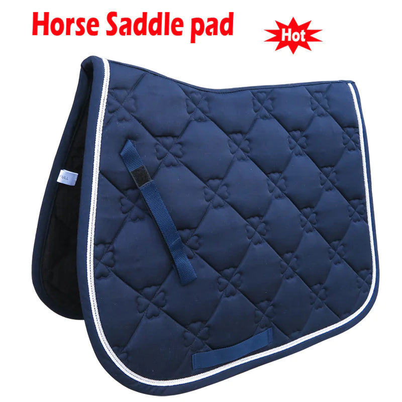 Horse Saddle Pad, Sweat Pad. Inner Honeycomb Check Cotton Cloth