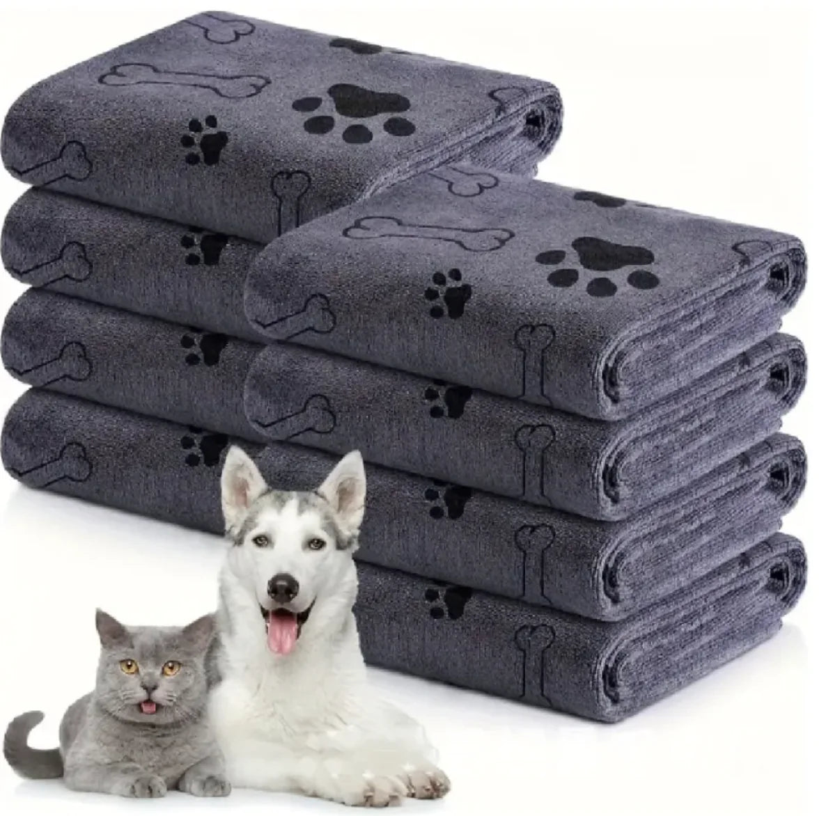 Luxury Microfiber Bath Dog and Puppy Towel
