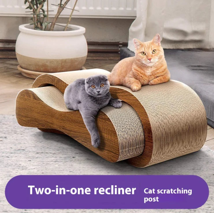 Deluxe Cat Scratch 2-1 recliner