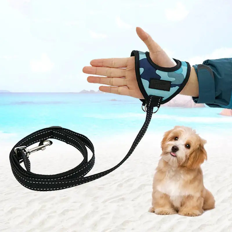 Pet Harness for Comfortable Outdoor Adventures with hand wrap