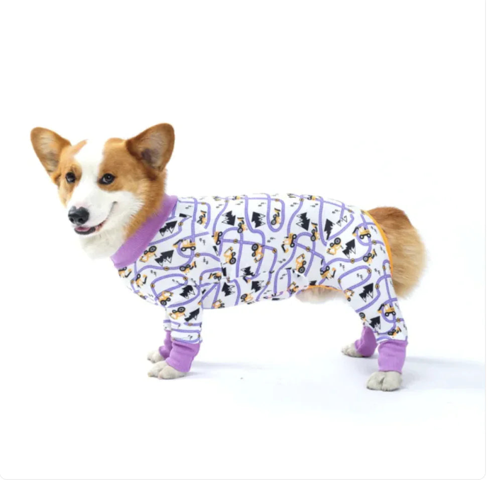 Pet Pajama Four-Legged Suit