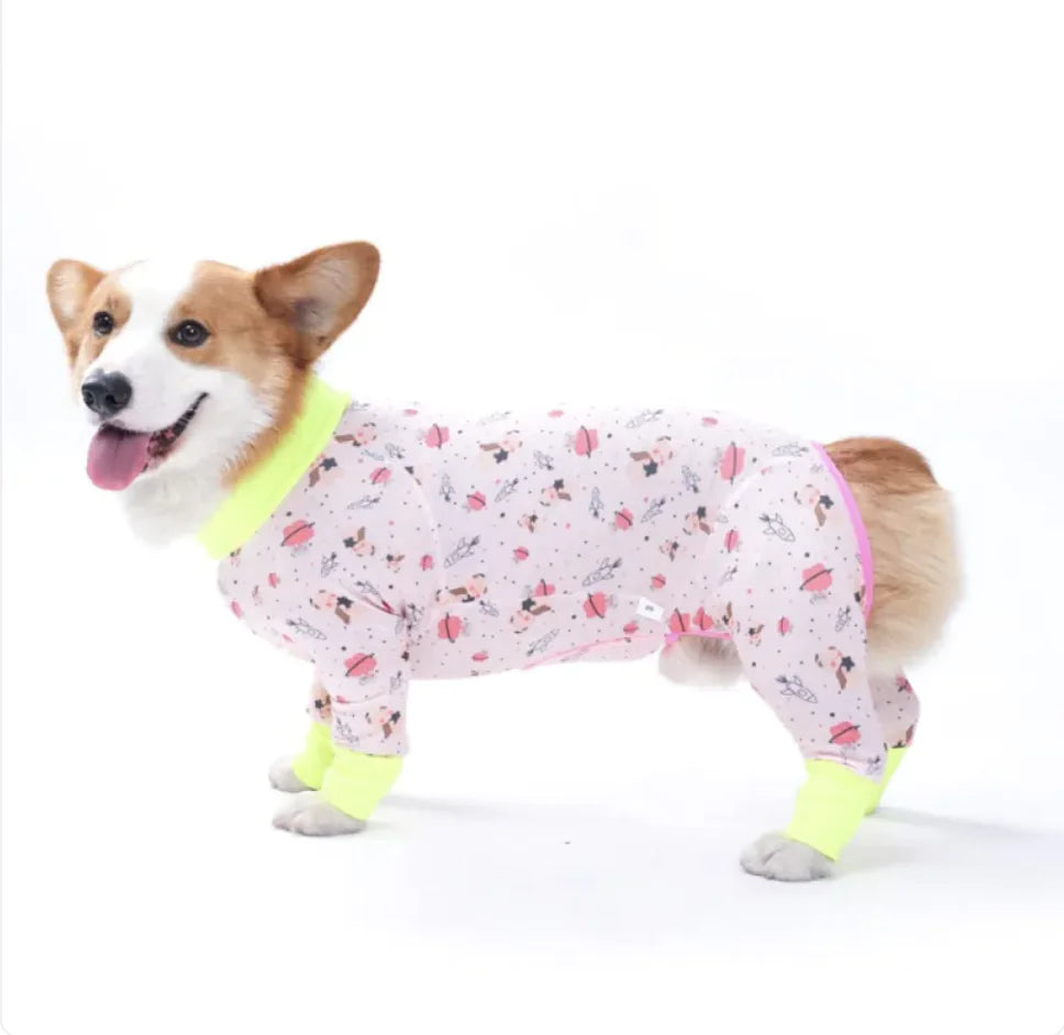 Pet Pajama Four-Legged Suit