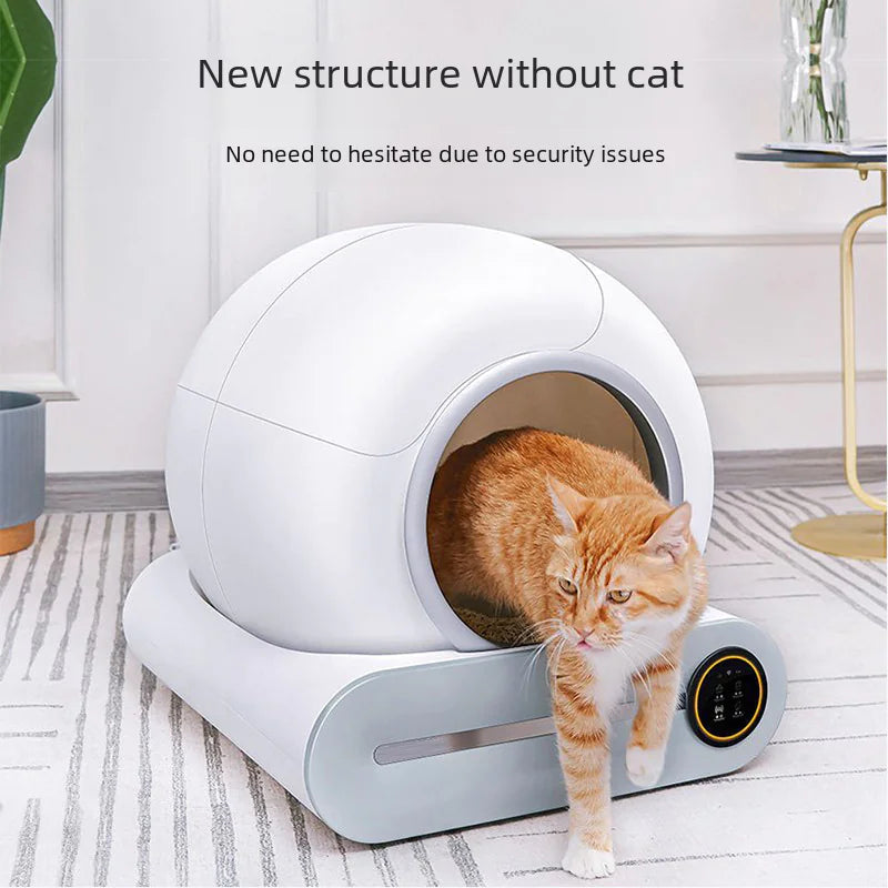 Automated Cat Litter Box with Odor Control (Large)