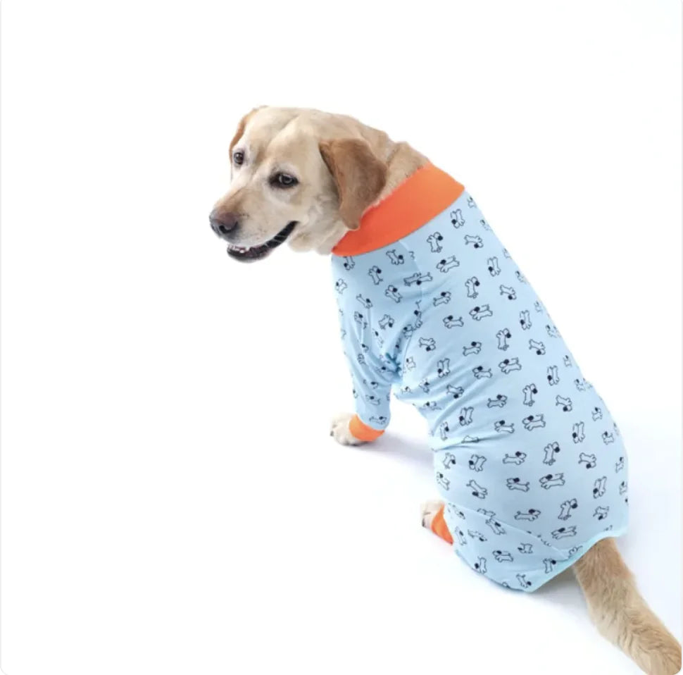 Pet Pajama Four-Legged Suit